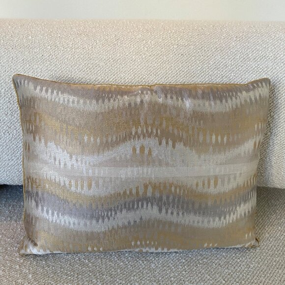 Raw Silk Throw Pillow - Picture 2 of 8